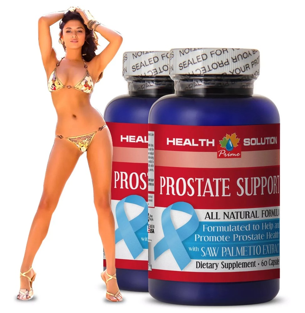 Graviola Routine - PROSTATE SUPPORT - Natural Raspberry Saw Palmetto 2 Bottles