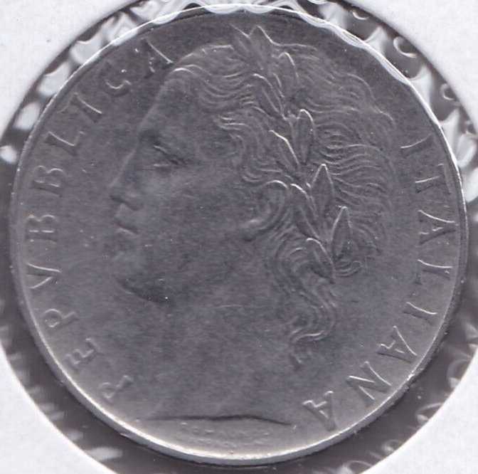 1957 Italy 100 Lire L2