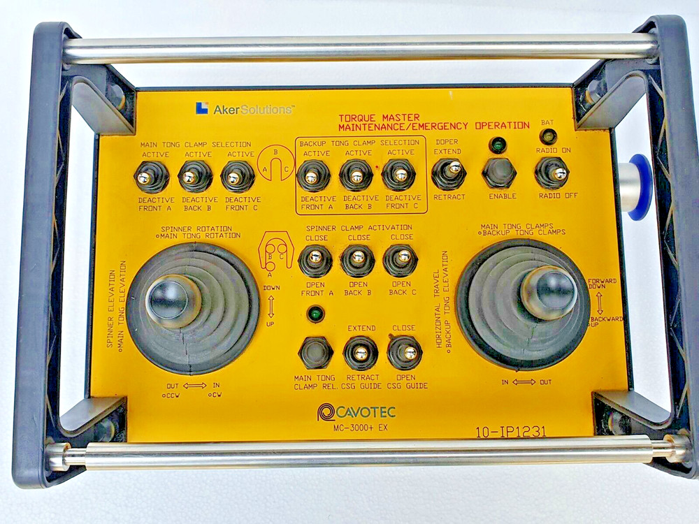 CAVOTEC MC-3000+ EX Remote Aker Solutions Torque Master Maintenance / Emergency