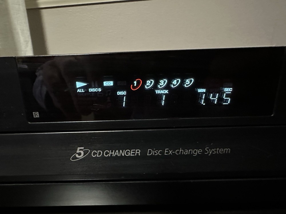 Sony CDP-CE500 Multi CD Player 5 Disc Changer USB Recorder