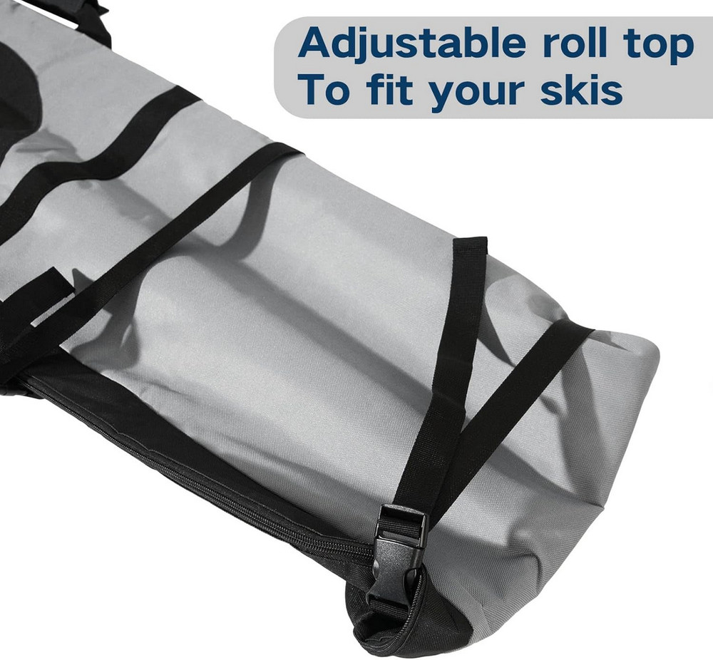 Padded Snowboard Bag Ski Water-Resistant with Compression Straps Durable Sk