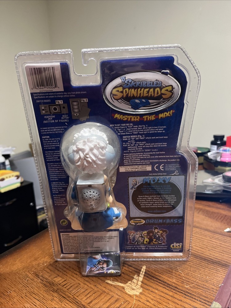 2003 DJ Skribbles Spinheads Moxy By DSI Electronics- NIB