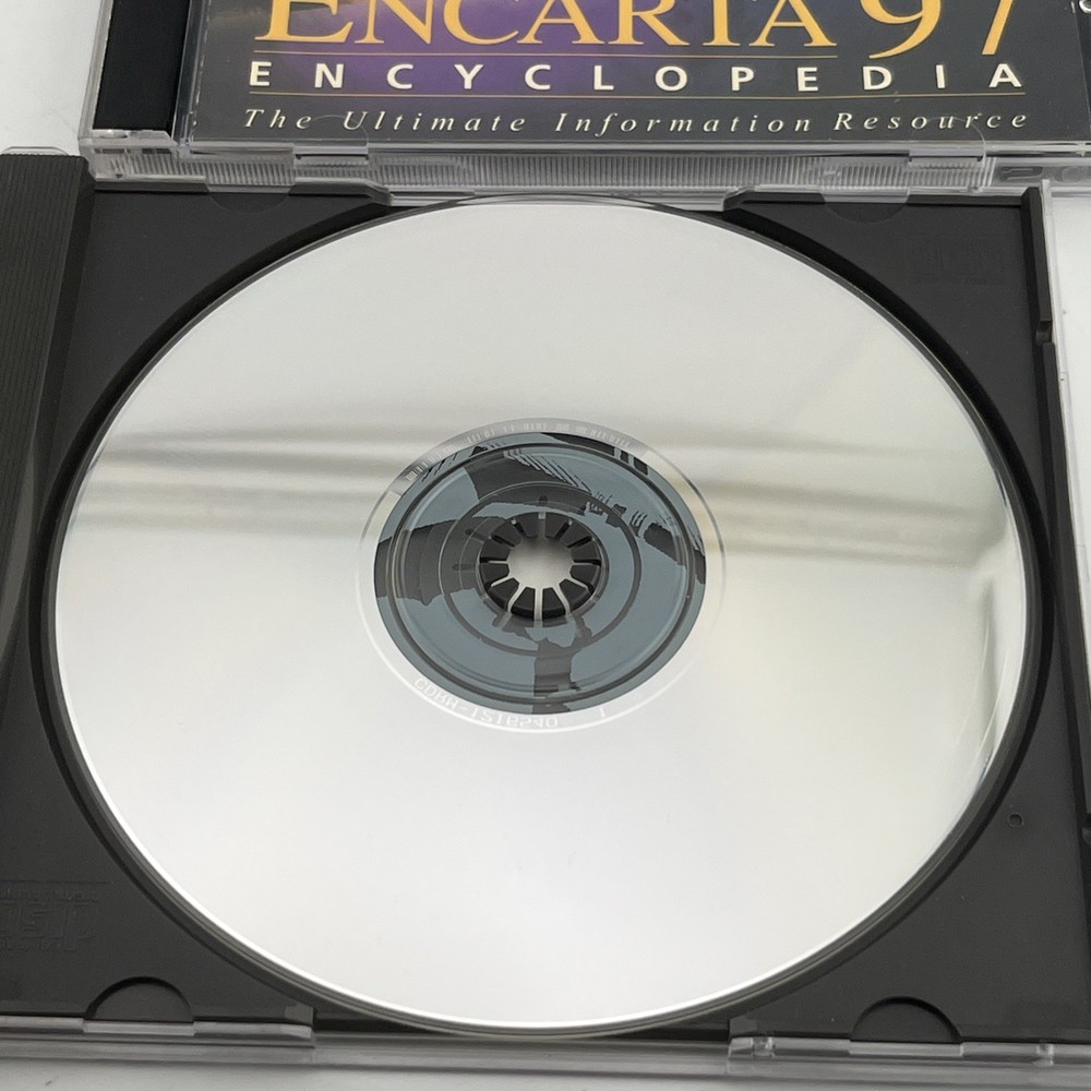 Microsoft Encarta 95 & 97 Deluxe Encyclopedia Software CD-Rom Windows 95