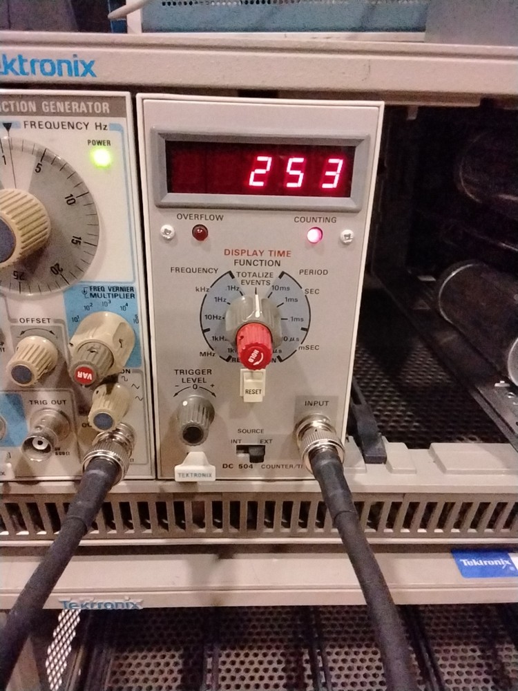 Tektronix DC504 Counter Timer Module #1