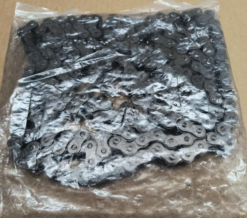 50-1 Roller Chain 10' Length w/ Connector Links