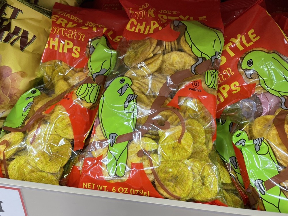 4 Pack Trader Joe's Jerk-Style Plantain Chips
