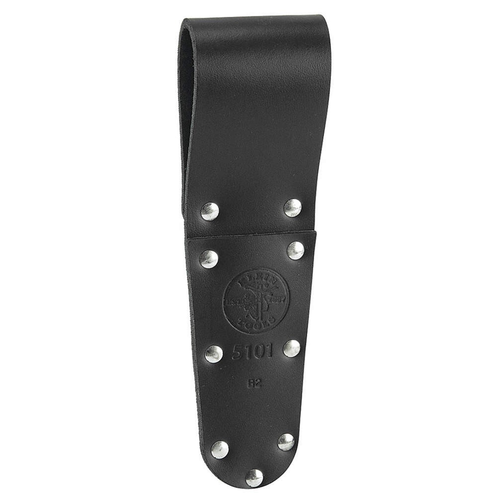 KLEIN TOOLS 5101 Black,Tool Sheath,Leather 40Y034