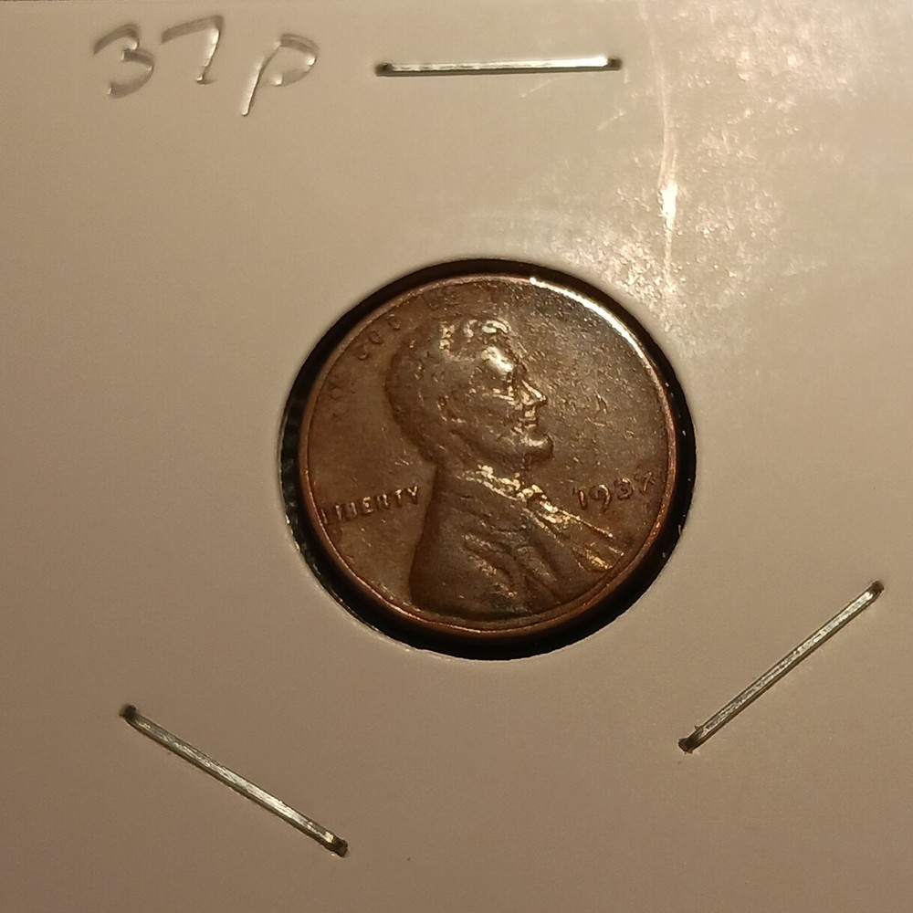 1937 Lincoln Wheat Cent