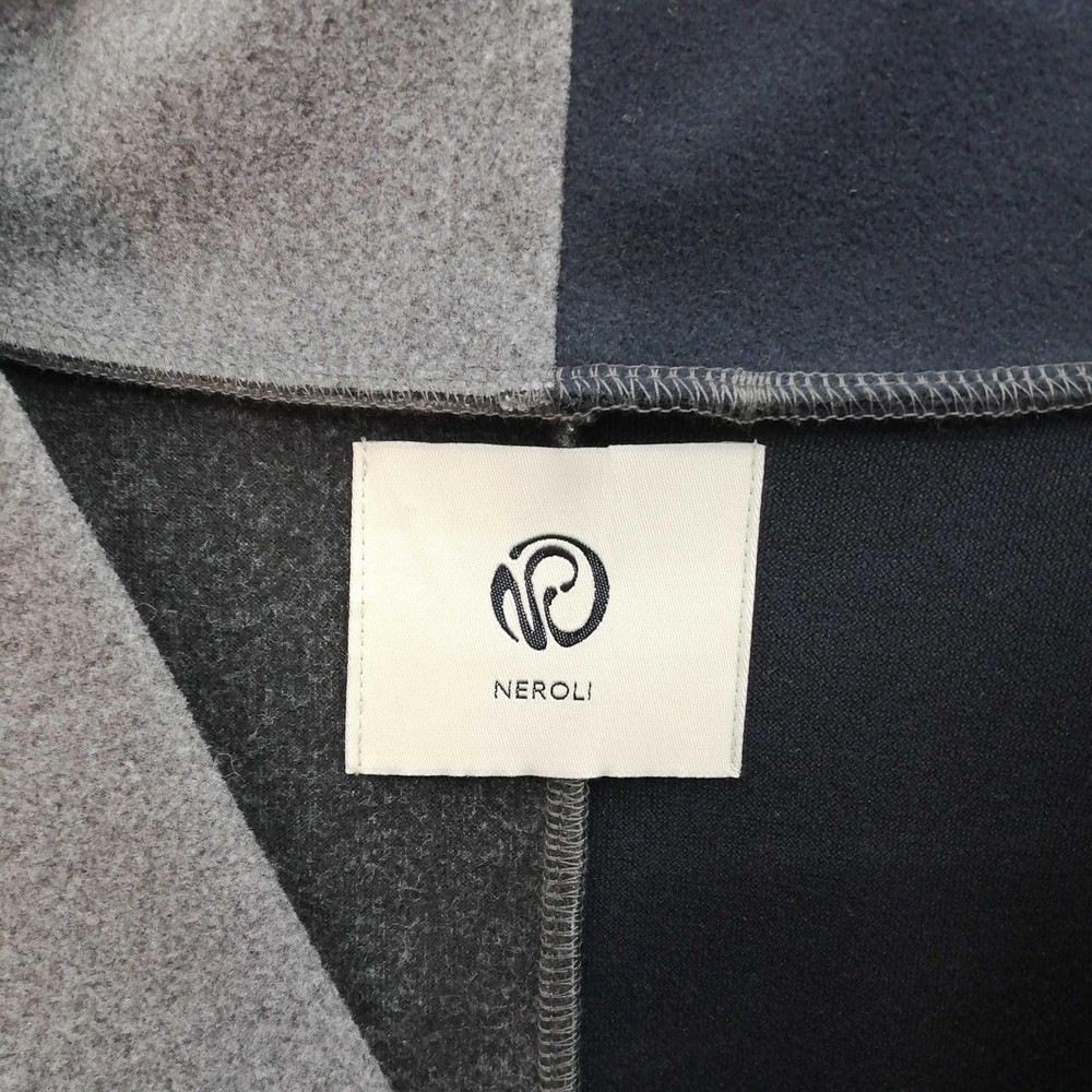 Neroli Navy Gray Ester Cardigan