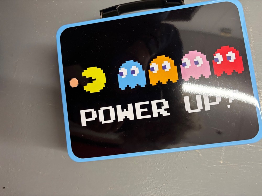 Pac Man Metal Lunch Box