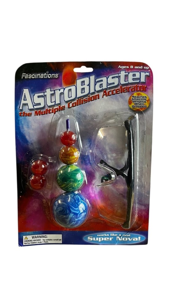 Fascinations AstroBlaster Multiple Collision Accelerator Classic Toy Ages 8+
