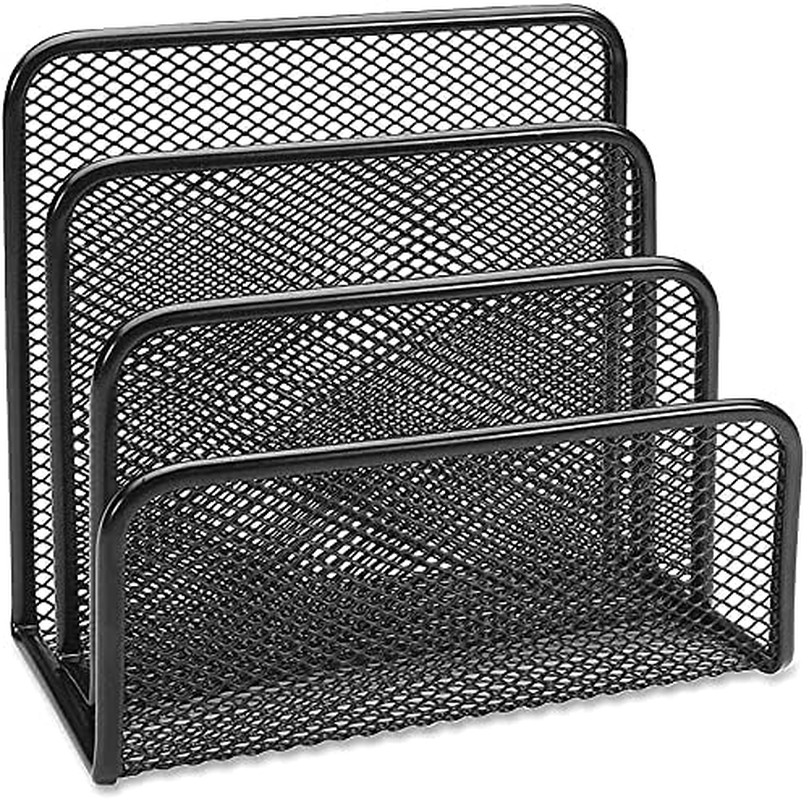 Mesh Vertical Desktop File Sorter 5.6" X 5.3"