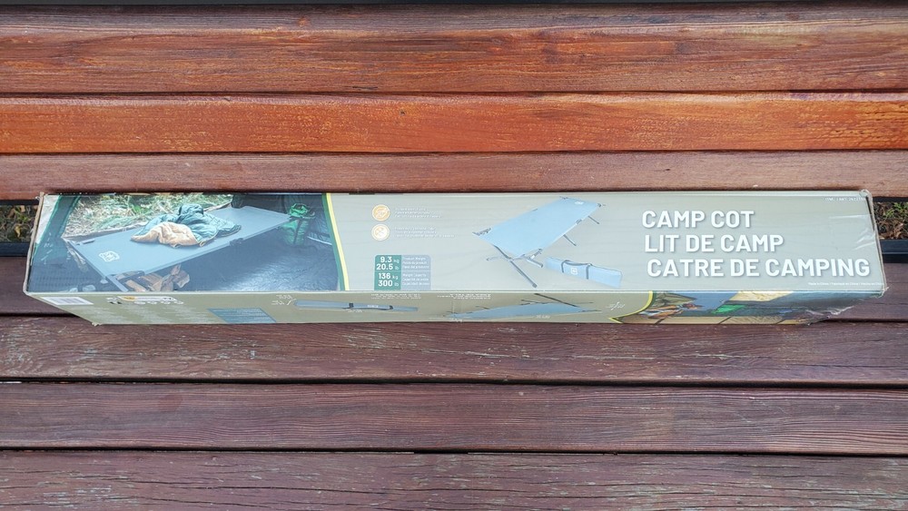 Cascade Mountain Tech Fully Collapsible Oversized Camping Cot COT-USFS-24-C