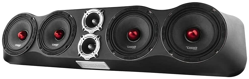 DS18 Hydro 6.5 Universal Speaker Tweeter Element Ready UTV ATV Enclosure EN46-35