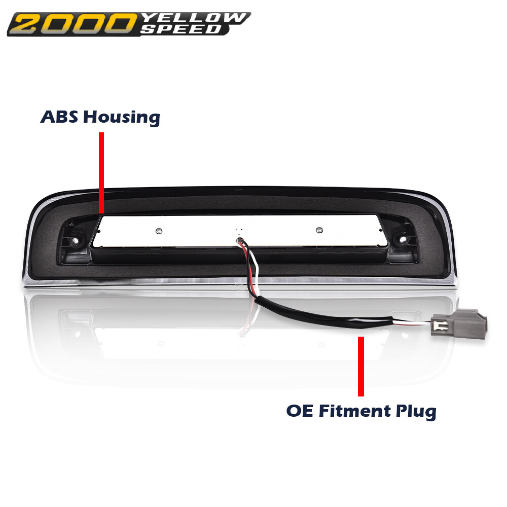 Fit For 2014-18 Silverado GMC Sierra LED Rear 3rd Third Brake Light Lamp Type X