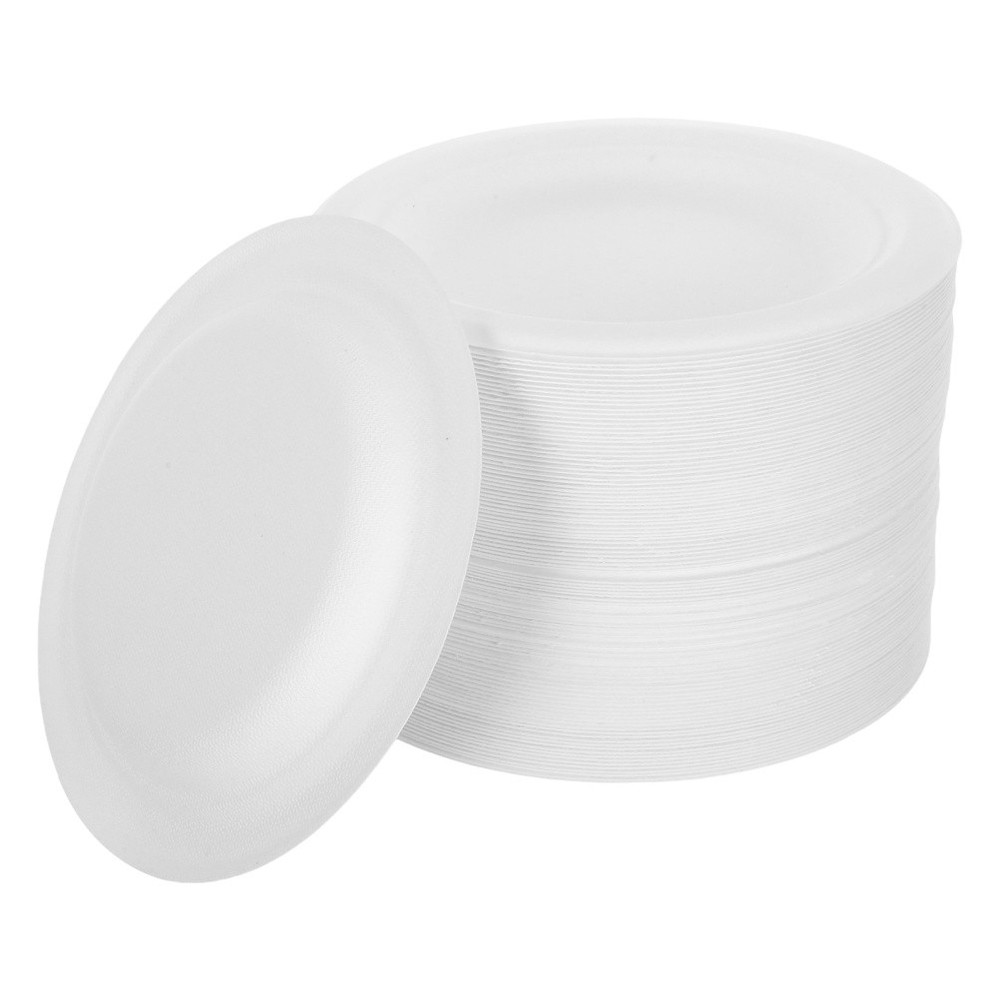 100 Pcs Coffee Table Tray Dessert Round