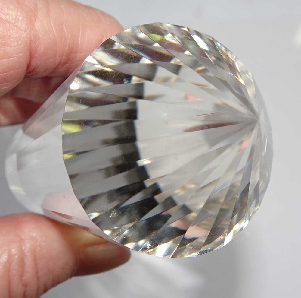 Clear Quartz Vogel 24-sided Crystal - v2005