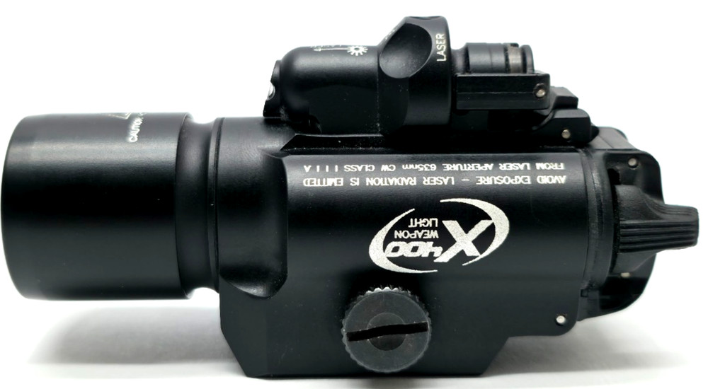 Surefire X400 Weaponlight w/ Red Laser & Mount.