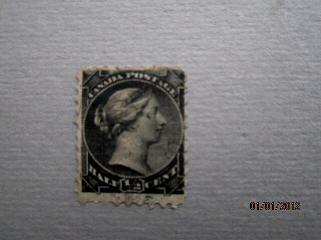 CANADA - SCOTT# 21 - USED - CAT VAL $80.00