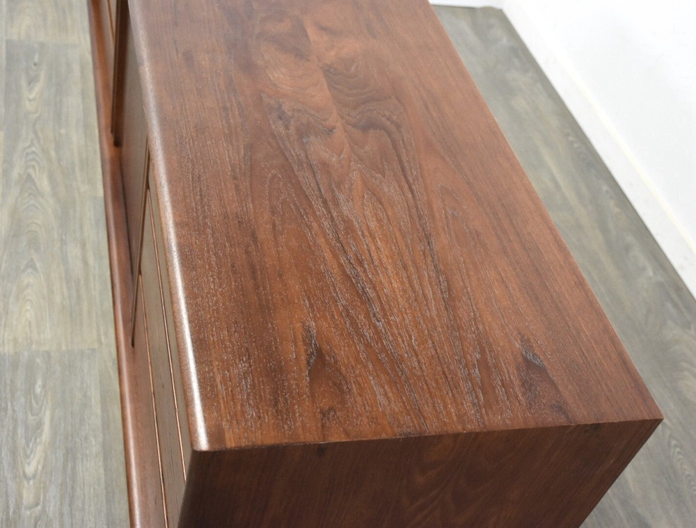 Danish Modern Teak Sideboard Credenza Mid Century