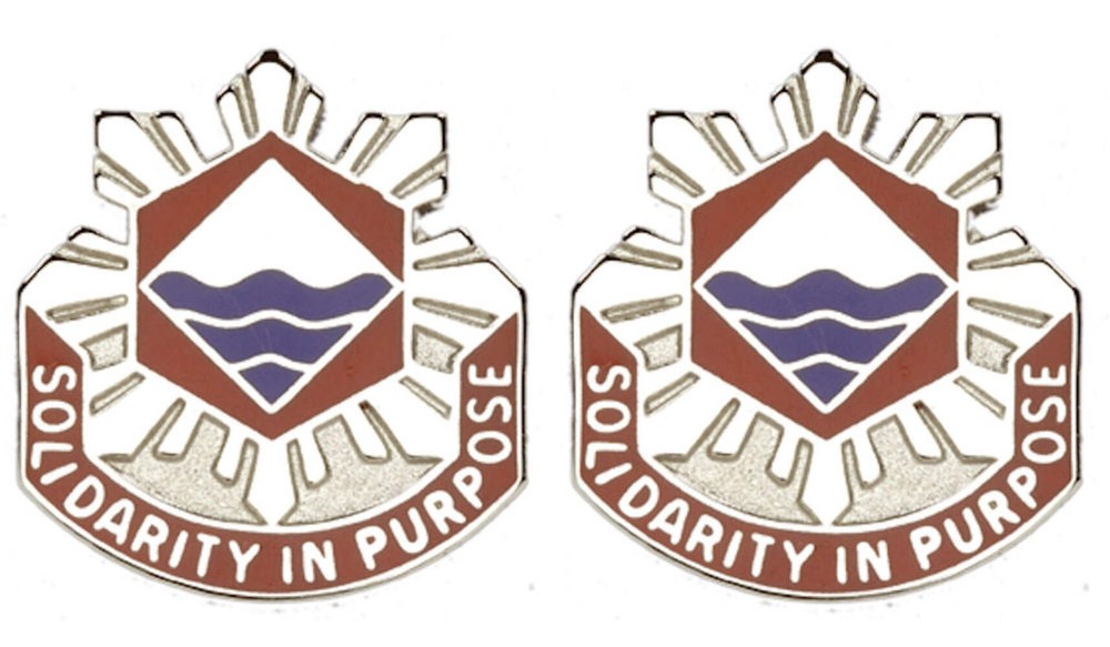 115th Engineering Group Distinctive Unit Insignia - Pair - SOLIDARITY IN PURPOSE