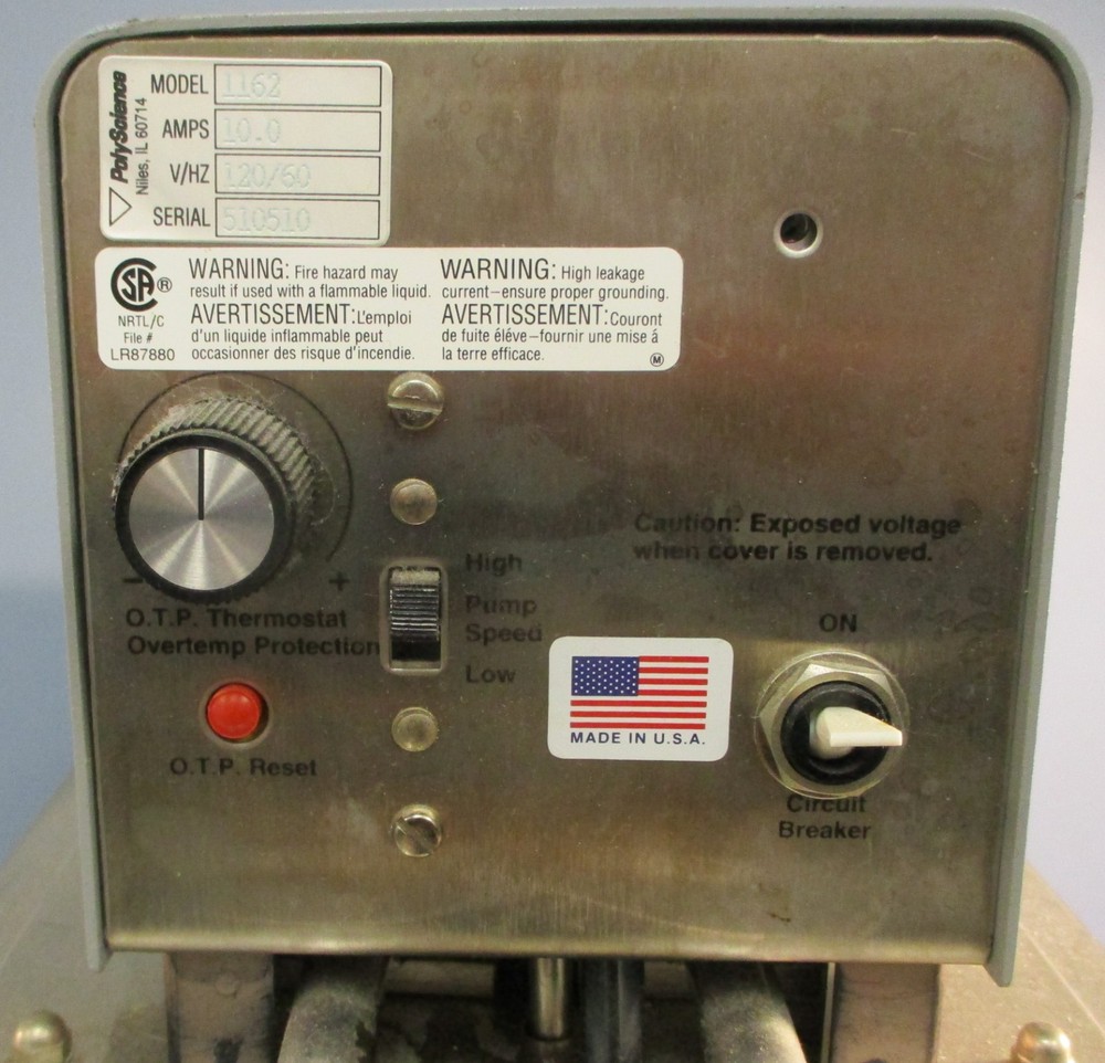 VWR Scientific PolyScience 1162 Heating and Cooling Circulating Water Bath