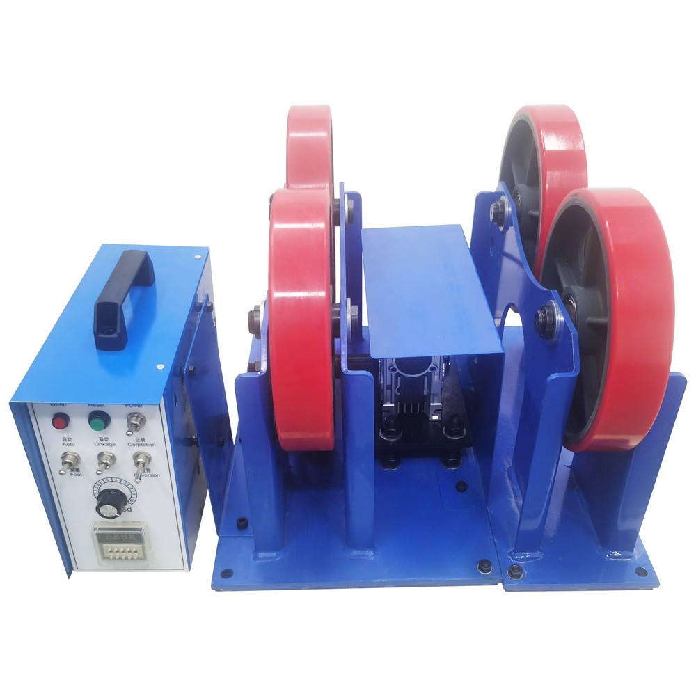 2200lbs Timer-Controlled Welding Turning Roller Welding Rotator 0.79''~31.5''