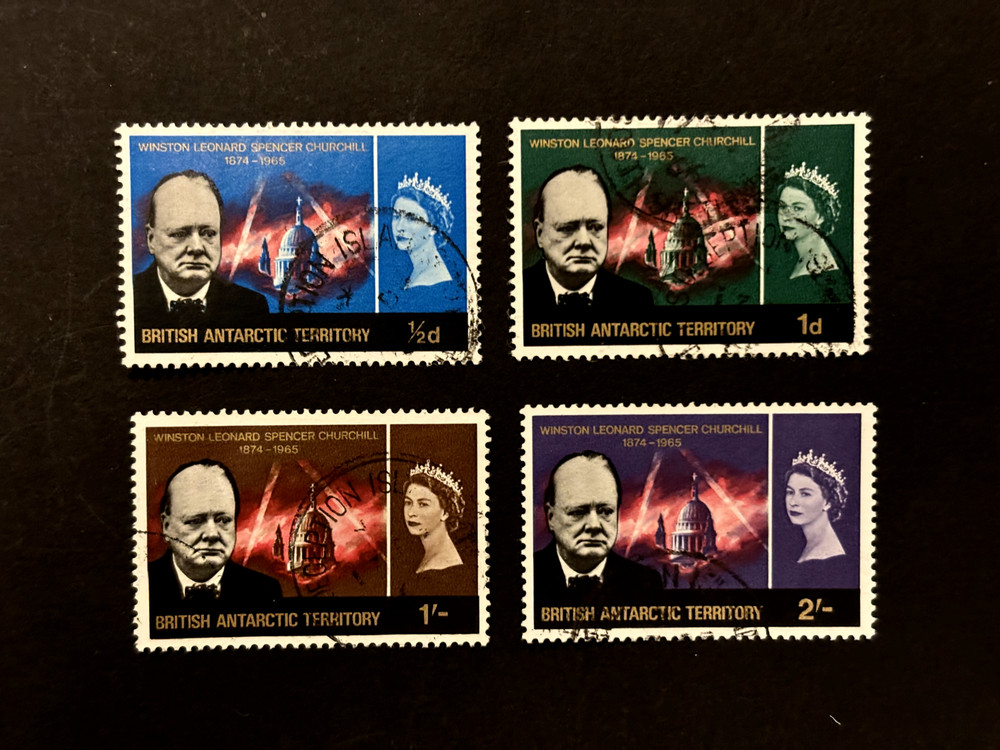 British Antarctic Territory: 1966 Churchill Commemoration, Fine Used.