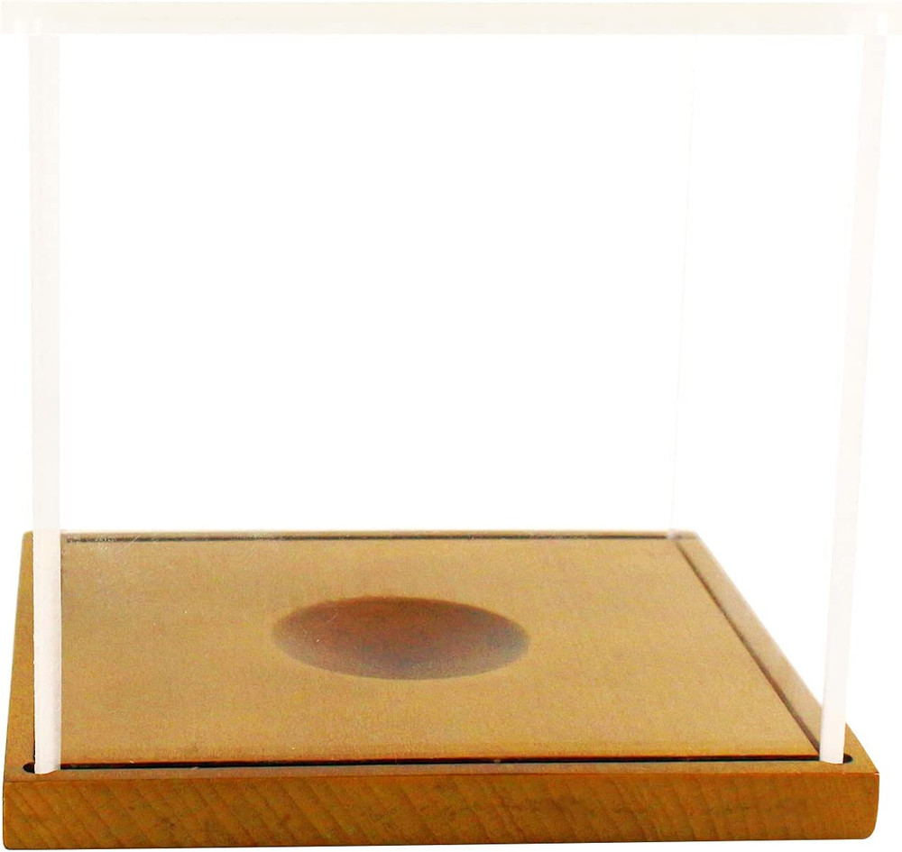 Softball Display Case, Plastic Display Holder for Official Size Softball, Clear