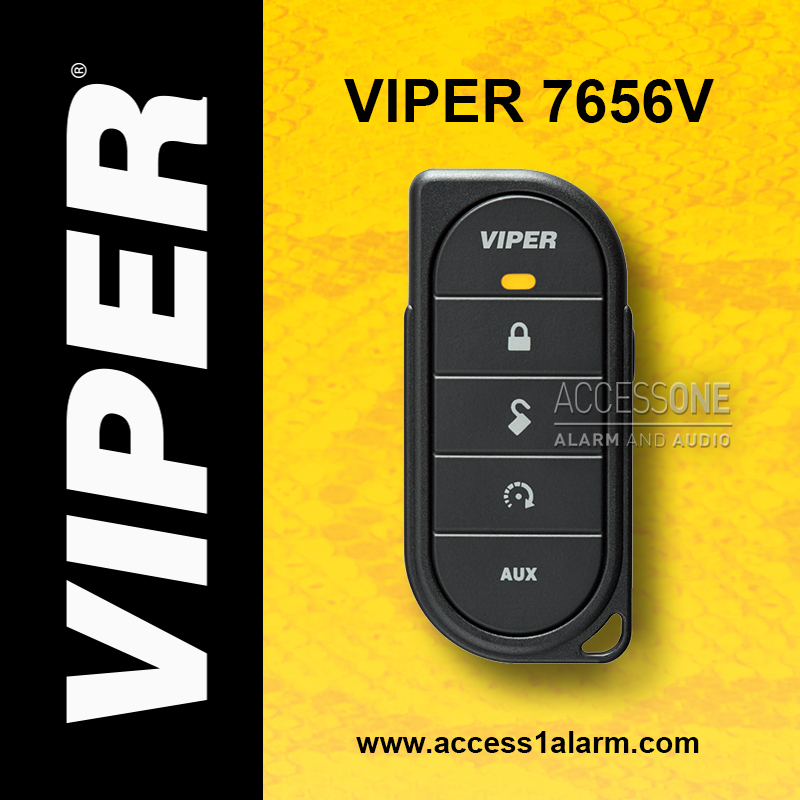 Viper 7656V 1-Way Replacement Remote Control For The Viper 3606V Security System