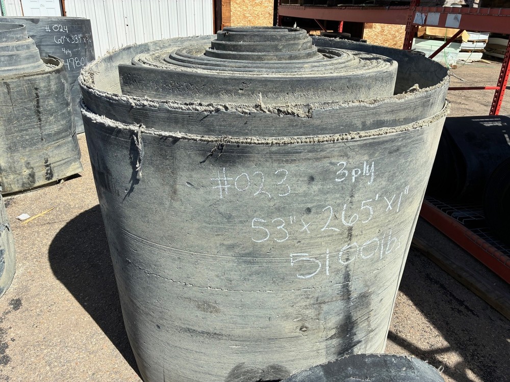 Conveyor 53" x 265' x 1" - 3 ply