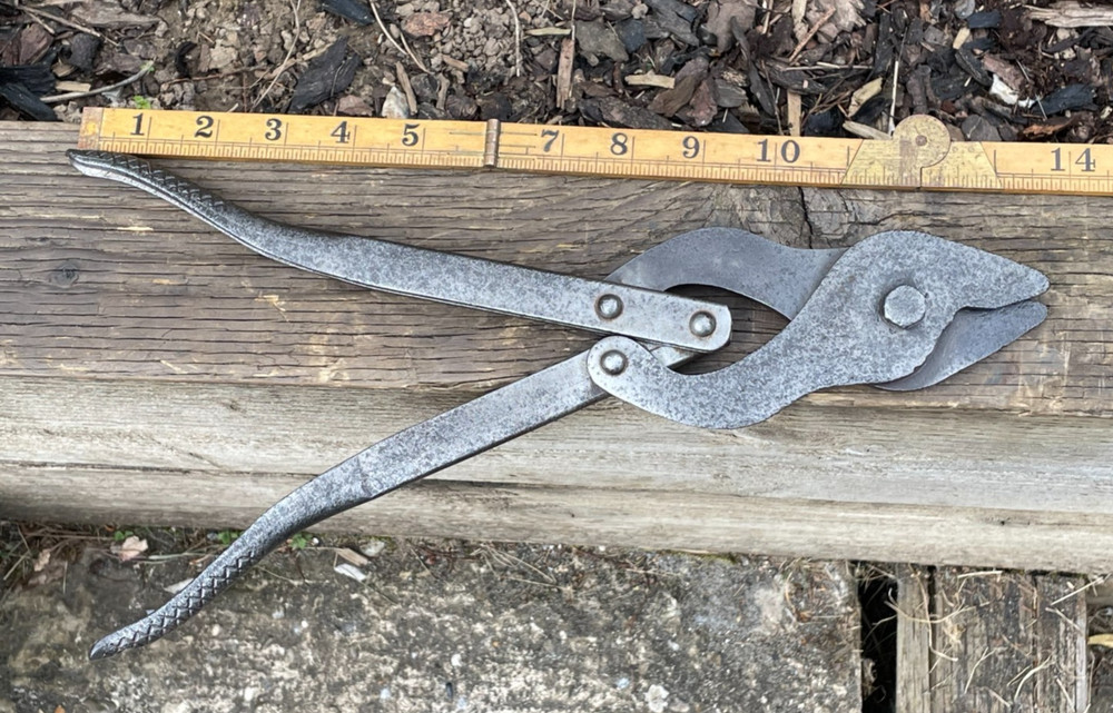 Vintage Folding Barbed Wire Cutters Military ? Tool