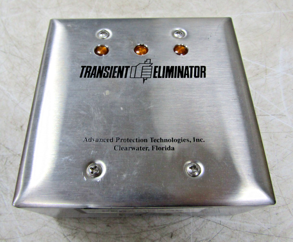 TRANSIENT ELIMINATOR ADVANCED PROTECTION 120/208 VAC SURGE SUPPRESSOR TE/2000PG