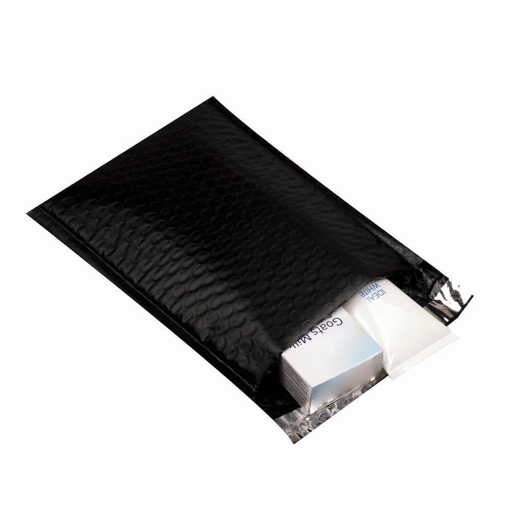 10 #5 10.5" x 16" Black Poly Bubble Mailers Shipping Mailing Padded Envelopes