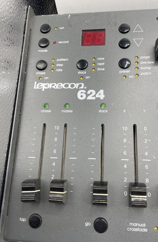Leprecon LP624 MPX 24Ch Stage Light Controller - UNTESTED - FOR PARTS -AS-IS