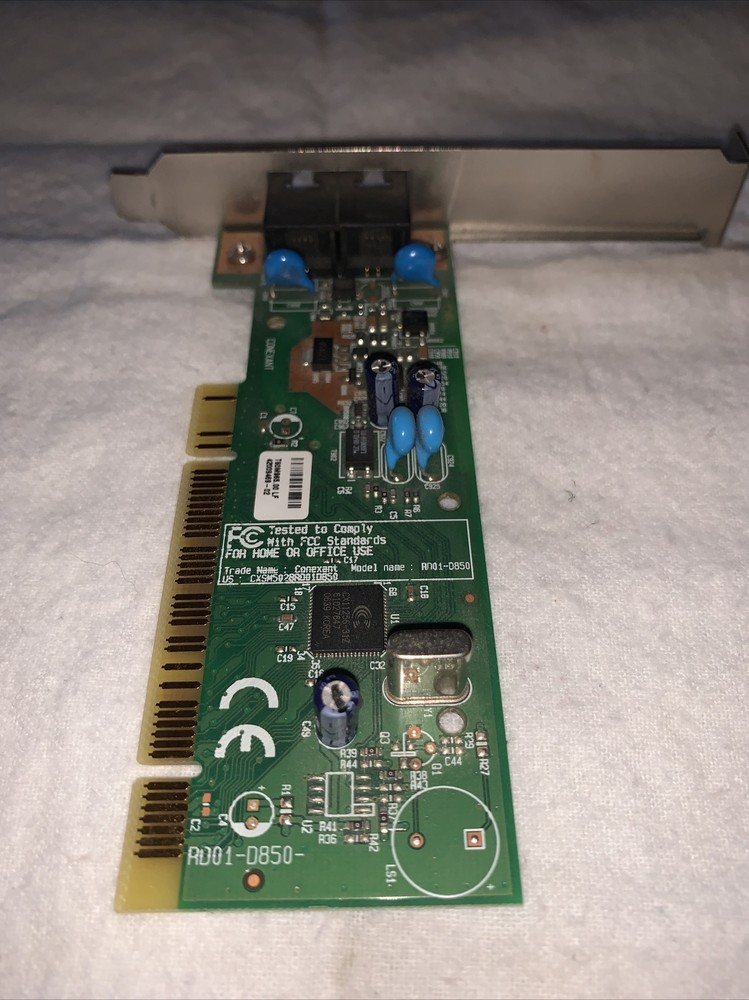 Conexant RD01-D850 56K V.92 PCI Data Fax Modem Internal for Desktop PC