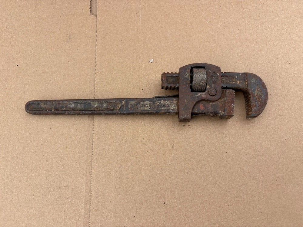 Vintage Stillson pipe wrench
