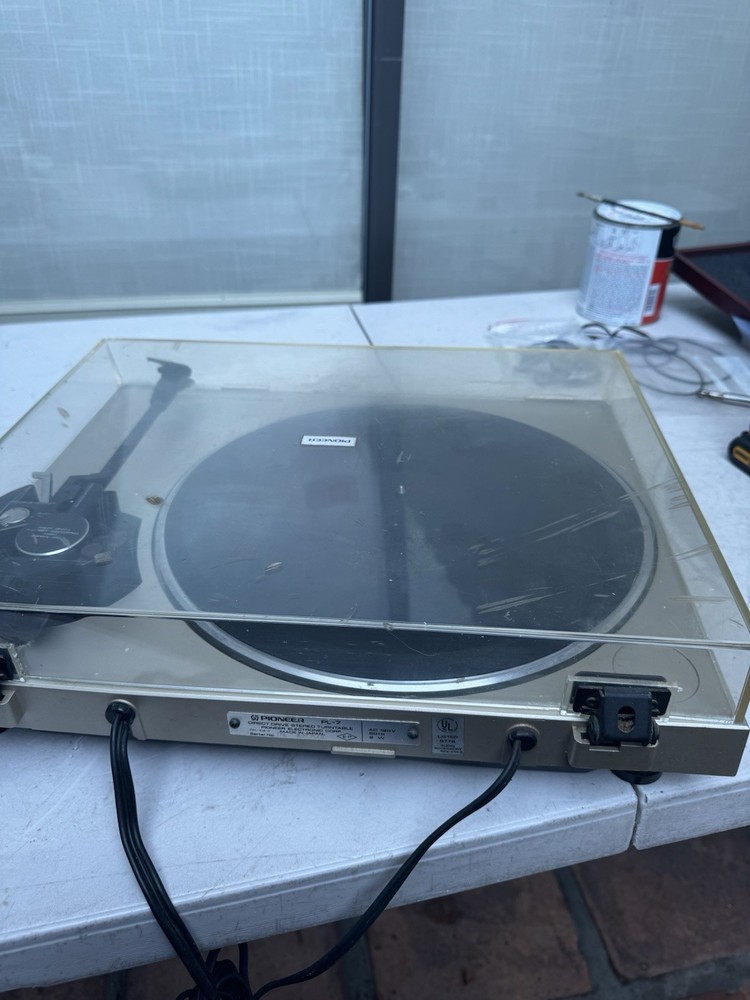 Pioneer PL -7 DD full automatic turntable needs new needle