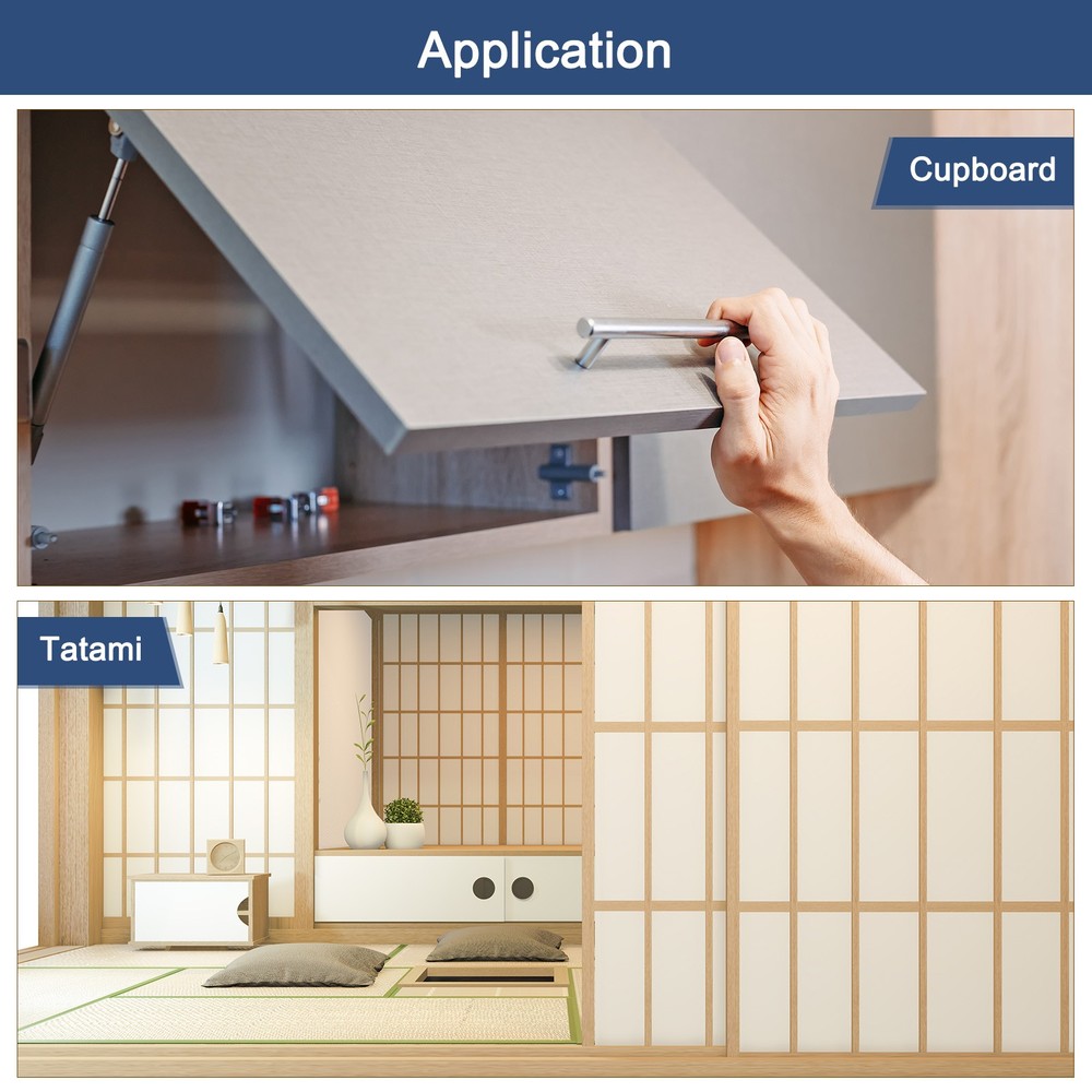 2pcs Slow Closed Zipper Support Lid Stay #2