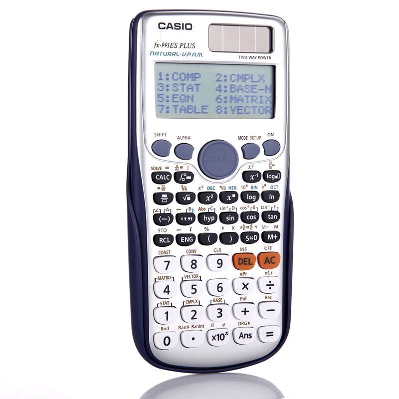 CASIO FX-991ES Plus Functional Scientific 10+2Digit Calculator Student Engineer