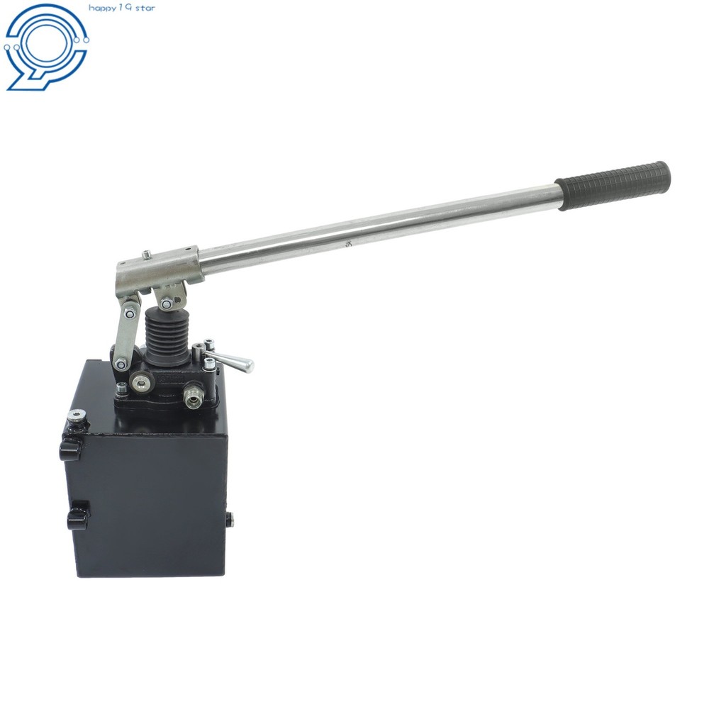 Double Acting 2.7CID Manual Pump Hydraulic With Valve 5 Quart