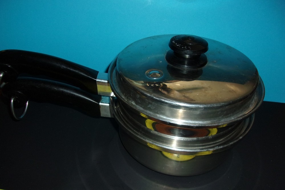 8" SaladMaster Double Boiler with Lid T304S