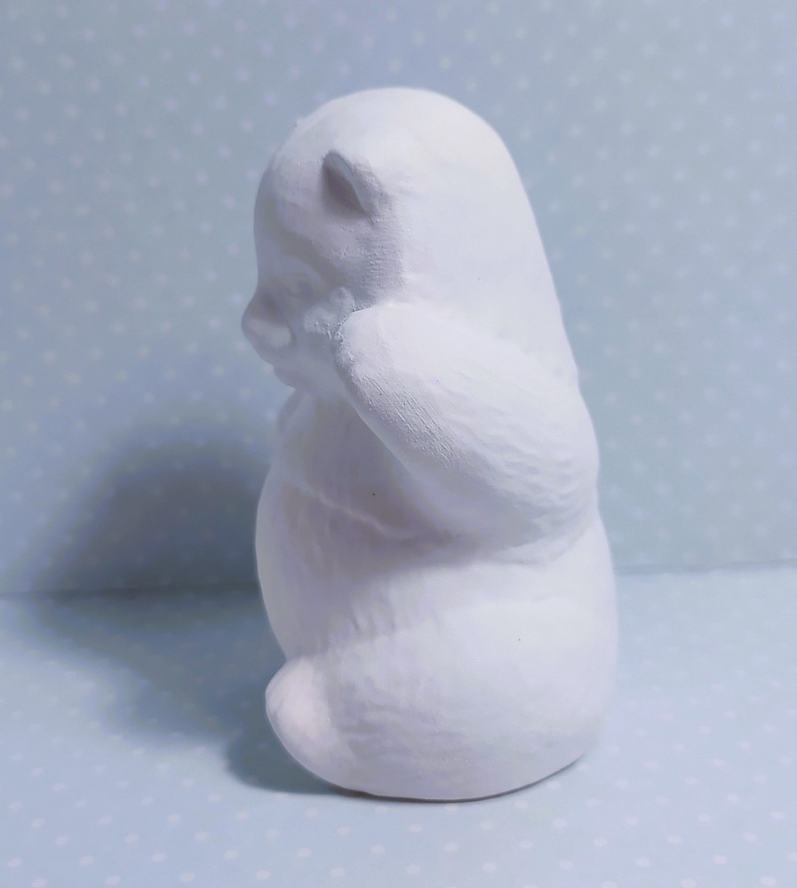 Panda Bear ~ Ceramic Bisque Ready to Paint