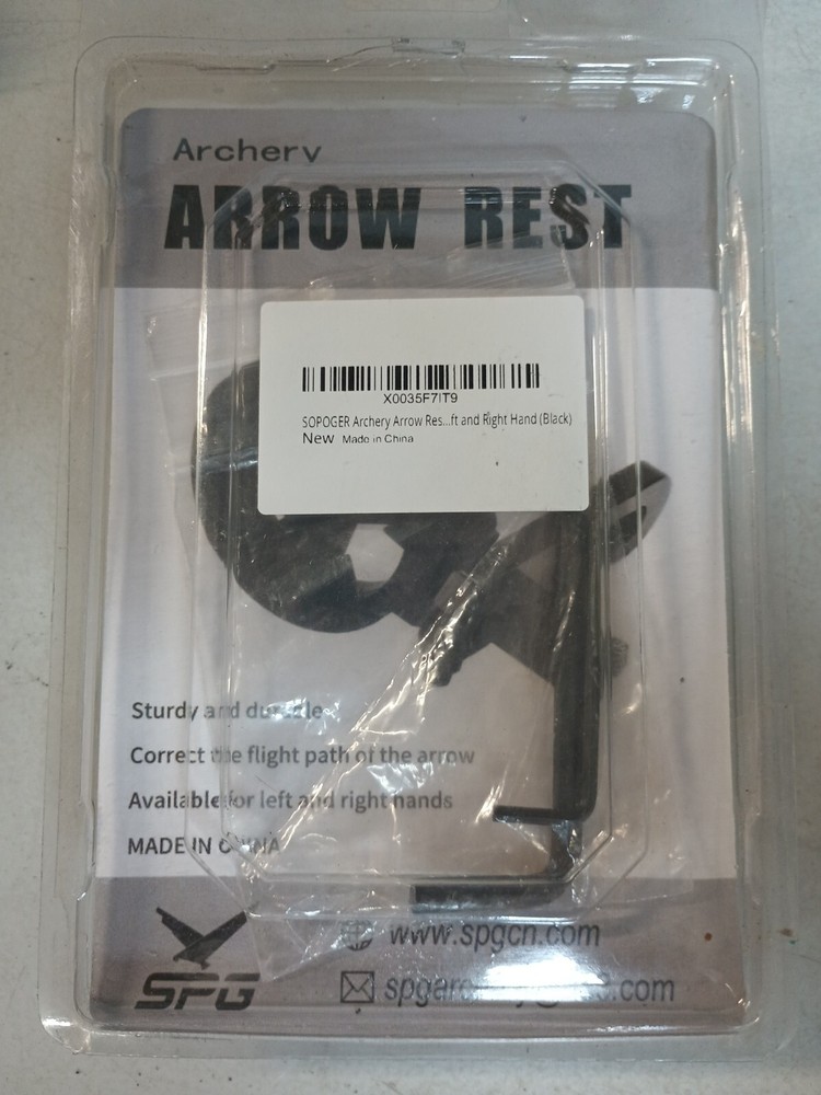 SPG Arrow Rest SP812 Archery Hunting Black