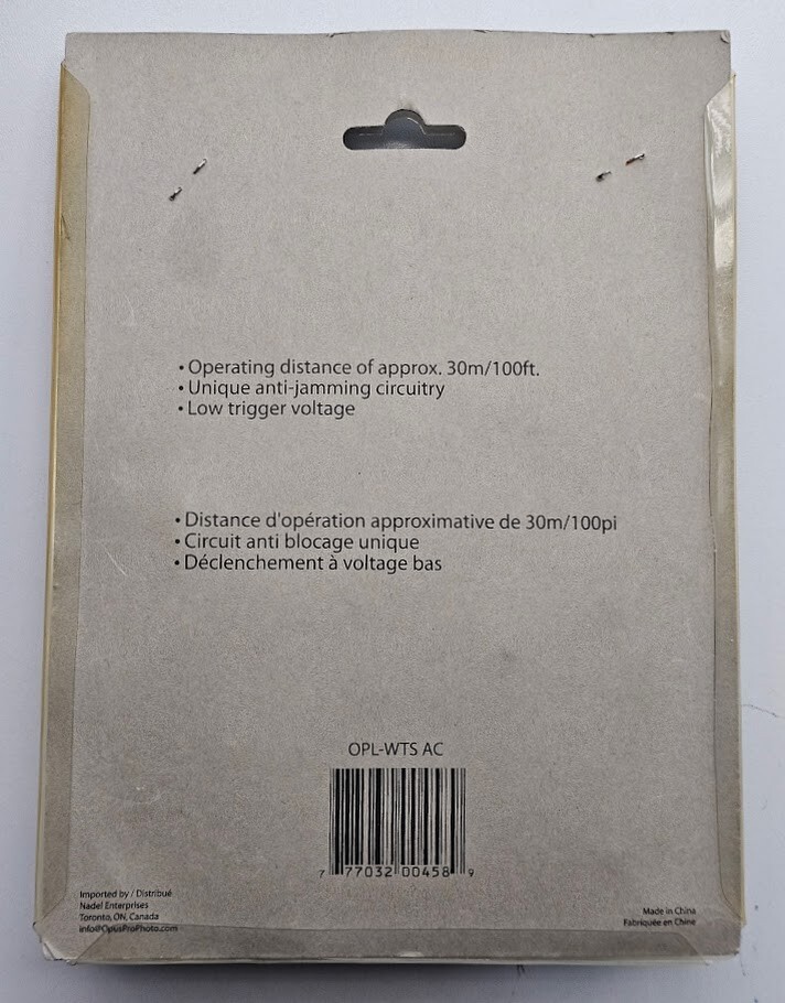 OPL-WTS 4 Channel Wireless Flash Trigger System