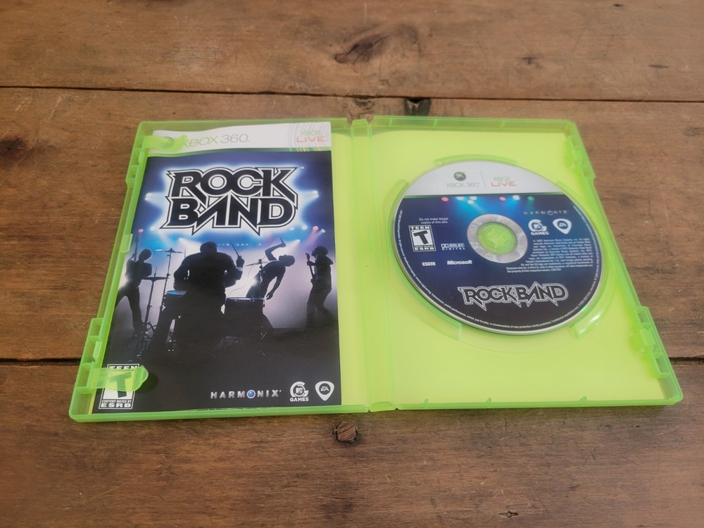Rock Band for Xbox 360 Game COMPLETE