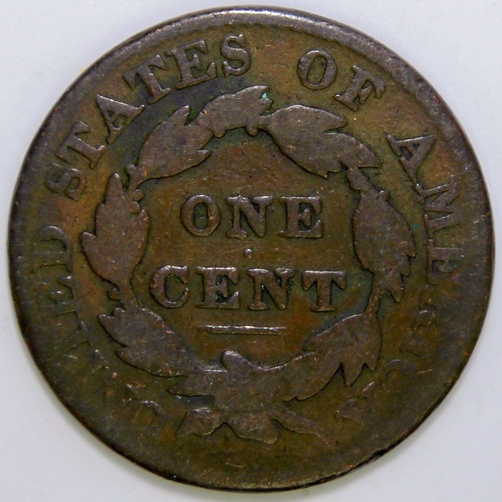 1826 Coronet Head Large Cent G k367