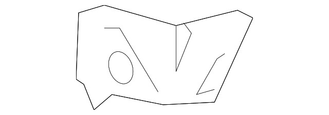 Genuine Mitsubishi Extension Panel 5301C107