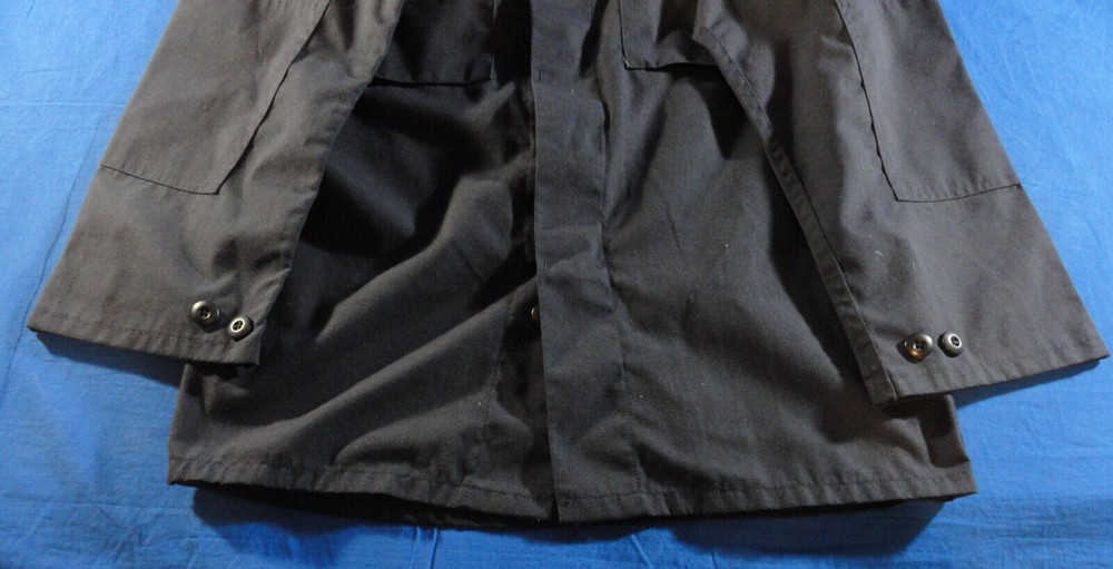 TRU-SPEC CAMOUFLAGE BDU 2 POCKET UNIFORM DARK BLUE BUTTON UP JACKET MEDIUM