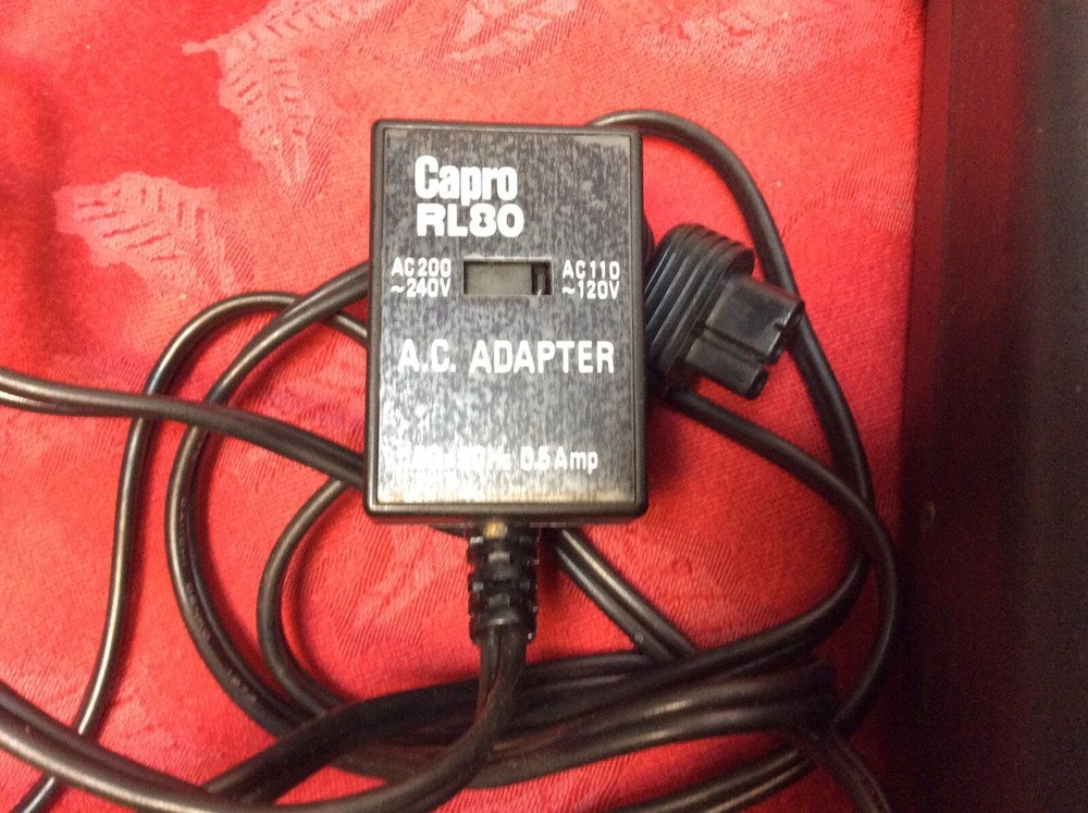 Capro RL80 Ring Light with case 120-240V - Tested